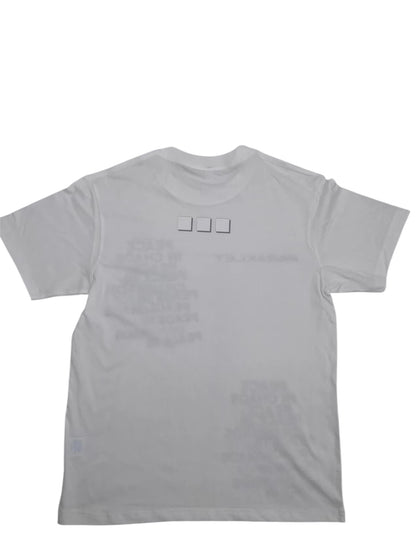 " PEACE IN CHAOS " WHITE TEE
